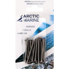 Arctic Marine DIN7982 AISI 316 3.9X45 15 pcs Plate screw