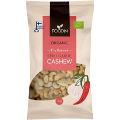 Foodin Luomu Chili-Garlic 120g cashew