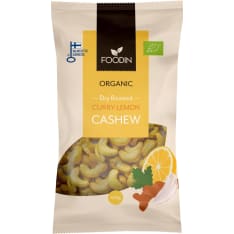 Foodin Organic Curry-Lemon 120g Cashew