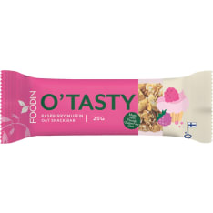 Foodin O`Tasty Vadelma 25g kaurapatukka