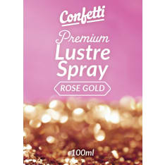 Premium glitter spray, Rose gold 100ml