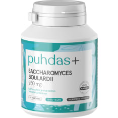 Puhdas+ Saccharomyces Boulardii 250 mg 30 kaps. ravintolisä