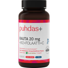 Pure+ Iron+B12+Folate+C 60 caps. dietary supplement