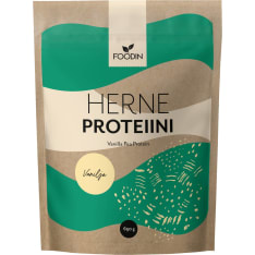 Foodin Vanilja 650 g herneproteiinijauhe