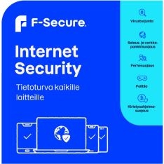 F-Secure Internet Security 12 kk 1 laite tietoturvaohjelma