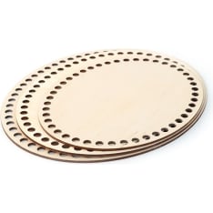 Lankava oval plywood basket bottom