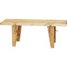 Ecofurn® Ecobench 120 birch light brown oiled