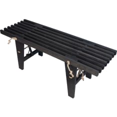 Ecofurn® Ecobench 120 alder black oiled