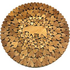 Ecofurn Bear trivet