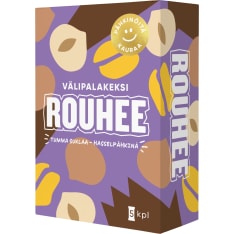 Rouhee Tumma Suklaa-Hasselpähkinä 5-pack 30g välipalakeksi