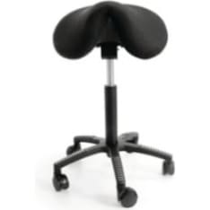 Soft 7012 black saddle chair
