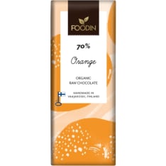 Foodin Orange 40 g raakasuklaa