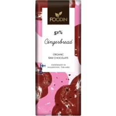 Foodin Ginberbread 40 g raakasuklaa