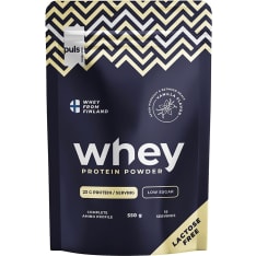 PULS Whey Vanilja 550g proteiinijauhe
