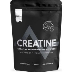 PULS 500g Unflavored creatine monohydrate powder