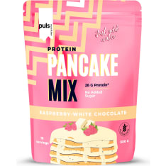 PULS 500g Raspberry and White Chocolate Protein Pancake Mix