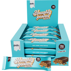 PULS Nutrition Naughty peanut protein bar 45g