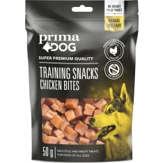 PrimaDog Training Snacks Chicken Bites 50 g kanapala