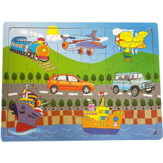 Wooden Puzzle 24p (Various Themes)