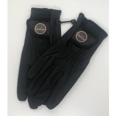 Chia de Gracia glitter riding gloves