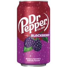 Dr Pepper Blackberry Soft Drink Can 12X355ml