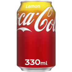Coca-Cola Lemon soft drink can 330ml