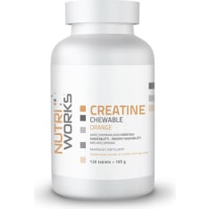 Nutri Works Orange 120 tablets creatine chewable tablet