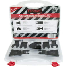 Procat 7-piece multifunction machine steel set