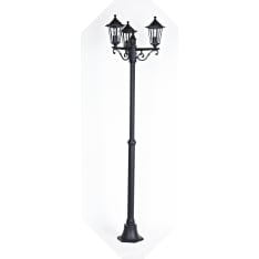 Led Energie 3-part outdoor pole lamp