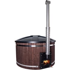 Pw-Spa Freetime In L 40 kW with fireplace black/black granite hot tub