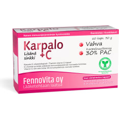 Fennovita Cranberry + C and Zinc 60 caps. dietary supplement
