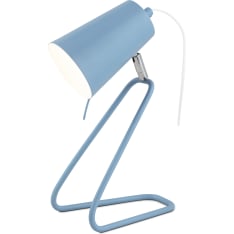 Sessak Juno table lamp blue