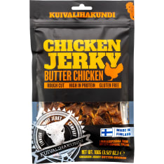 Kuivalihakundi Chicken Jerky Butter Chicken 100g kuivaliha