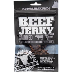 Kuivalihakundi Beef Jerky Smoked 40g kuivaliha