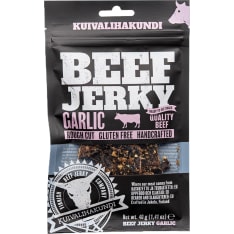Kuivalihakundi Beef Jerky Garlic 40g kuivaliha