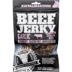 Kuivalihakundi Beef Jerky Garlic 120g kuivaliha