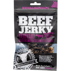 Kuivalihakundi Beef Jerky Teriyaki 40g kuivaliha