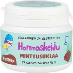 Hammaskeiju Minttusuklaa 90g täysksylitolipastilli