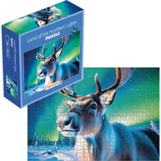 Lapin Taika – Poro ja revontulet 1000p palapeli