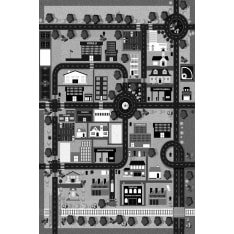 Villages City children's rug