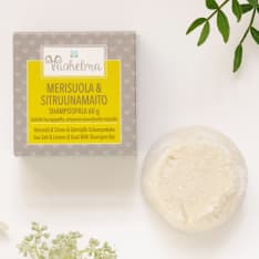 Vuohelma Shampoopala Merisuola & Sitruunamaito 60 g