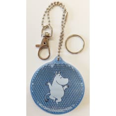 Muumi Reflector moomin moomintroll round blue