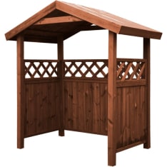 Tammiston Puu Lux waste canopy for two 240 L containers