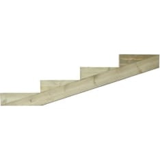 Tammiston Puu 4-step 390 mm stair tread