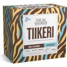 Dagsmark Tiikeri 8 x 80 g kanaa & kalkkunaa kastikkeessa kissan märkäruoka