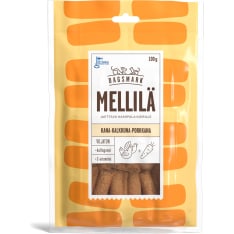 Dagsmark Mellilä 100 g kana-kalkkuna-porkkana koiran herkku