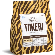 Dagsmark Tiikeri kana-kalkkuna viljaton 450 g täysravinto steriloiduille aktiivisille kissoille