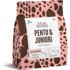 Dagsmark Pentu & Juniori kana-hyönteinen viljaton 450 g täysravinto pennuille ja kasvaville kissoille