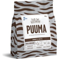 Dagsmark PUUMA chicken, insect grain-free complete feed dry food for sterilised, senior and weight control cats 450 g