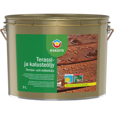 Eskaro dark brown terrace and furniture oil